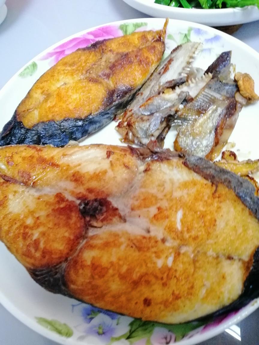 香煎马鲛鱼的做法