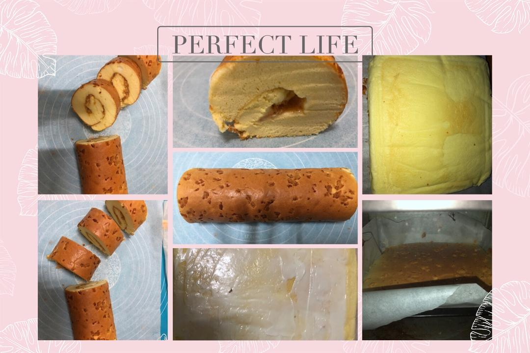 香葱肉松肥蛋糕卷～