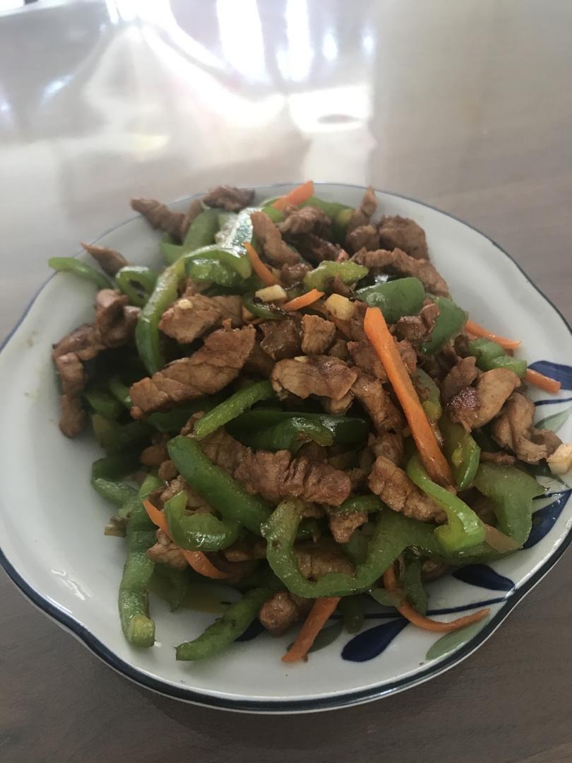 青椒炒肉