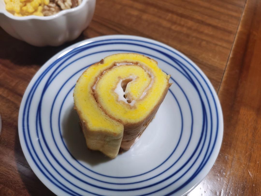 【蛋糕卷小分队】2：香葱肉松蛋糕卷