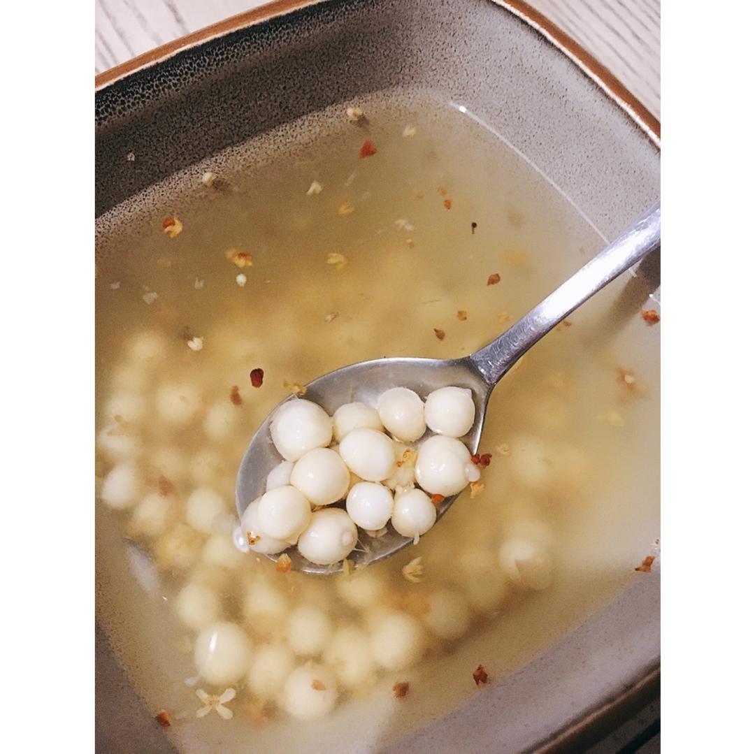 gagamilano做的糖水鸡头米