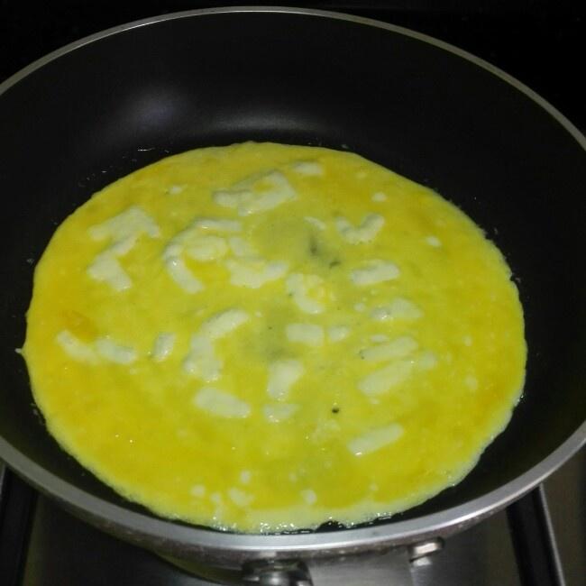 【素食主义】奶酪鸡蛋卷--奶酪控之挚爱的做法 步骤3