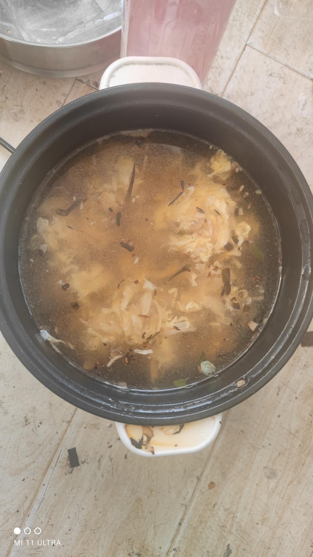 香菇滑蛋汤