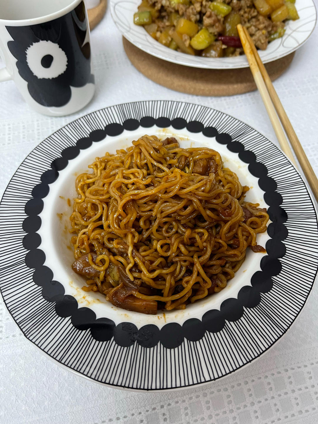 秒杀路边摊✨好吃到没朋友‼️懒人炒方便面🍜
