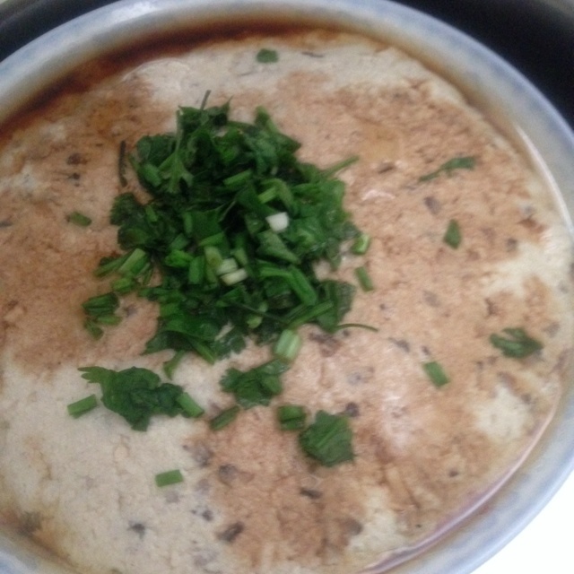 蒸豆腐饼
