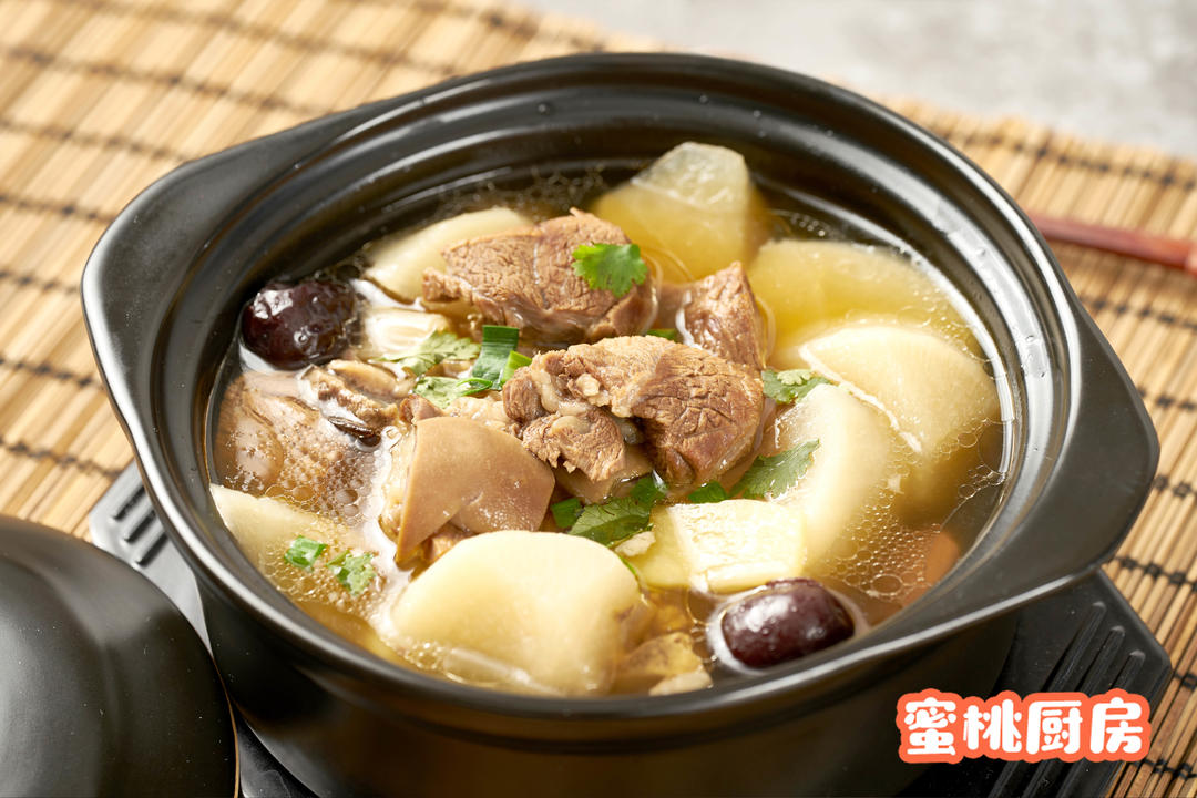 【山药鸭汤】冬季养生搭配