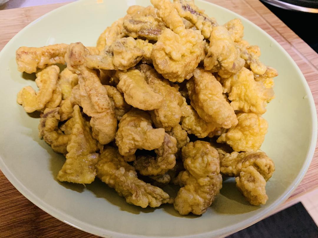 现炸酥肉