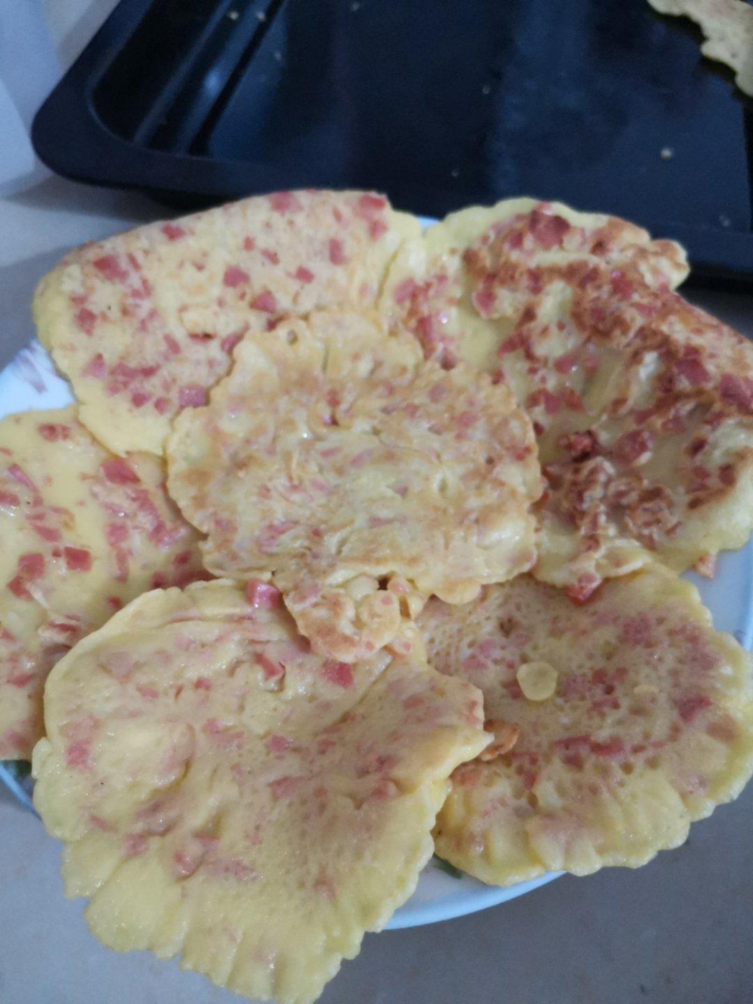 火腿肠鸡蛋饼