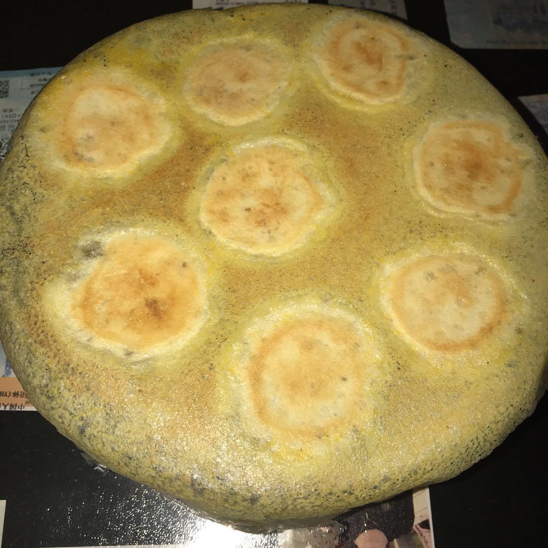 韭菜肉馅水煎包