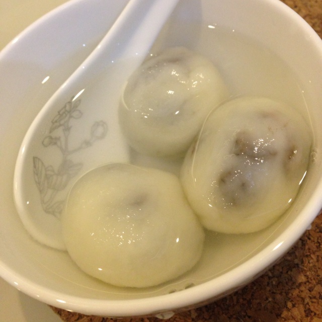 豆沙汤圆