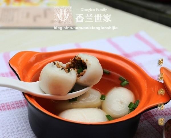 [香兰世家]芽菜肉汤圆 我家30年的美味
