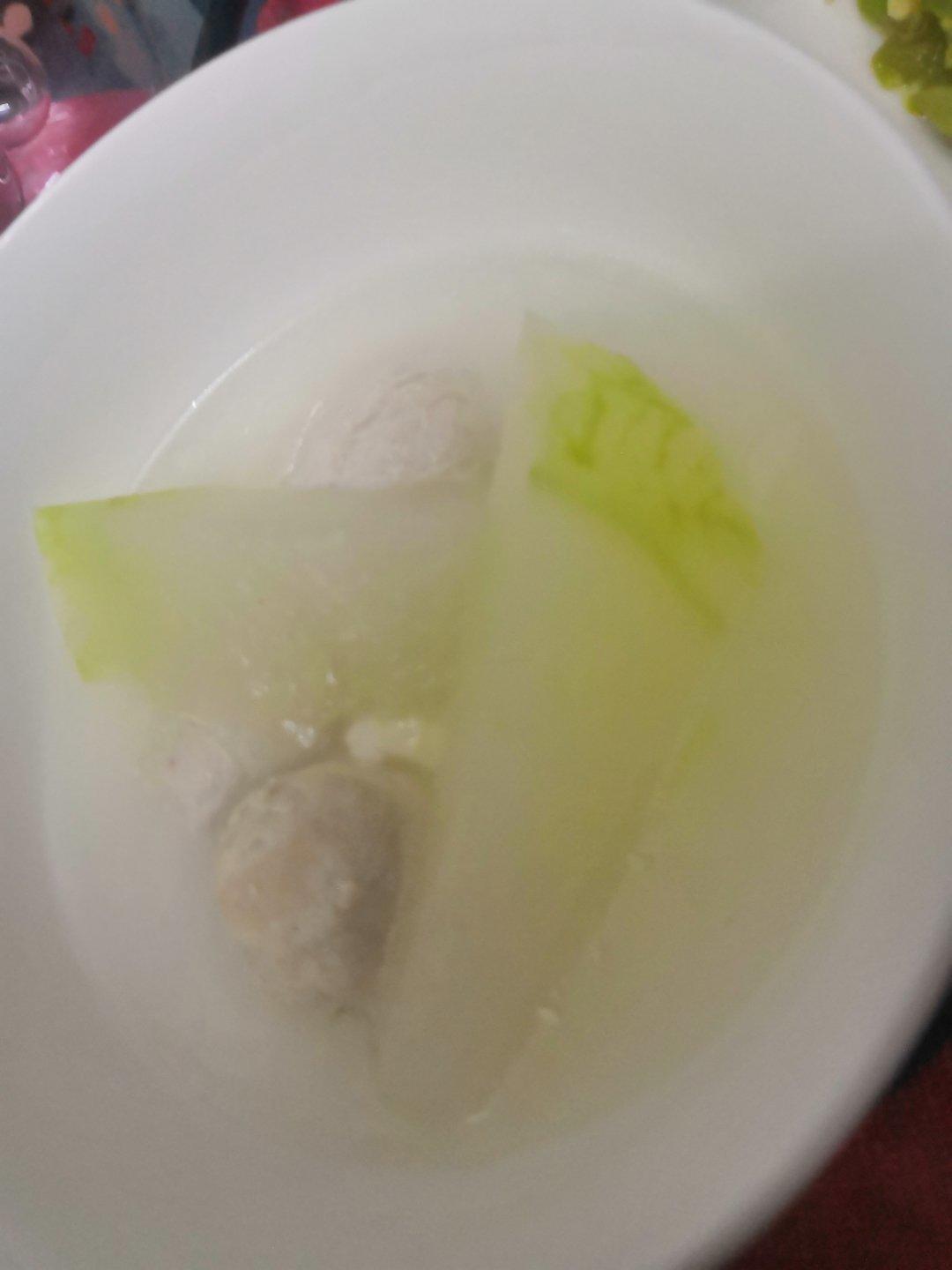 冬瓜肉丸汤