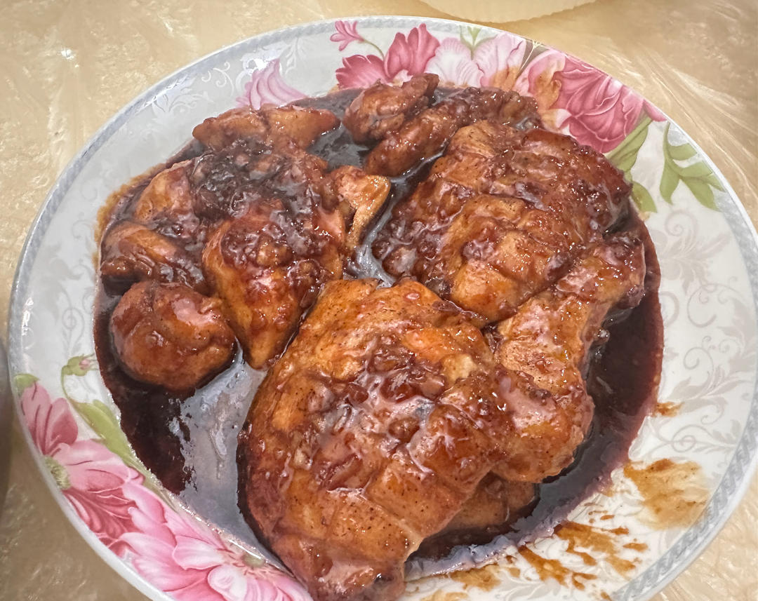 鸡胸肉最好吃的做法🔥蜜汁鸡排