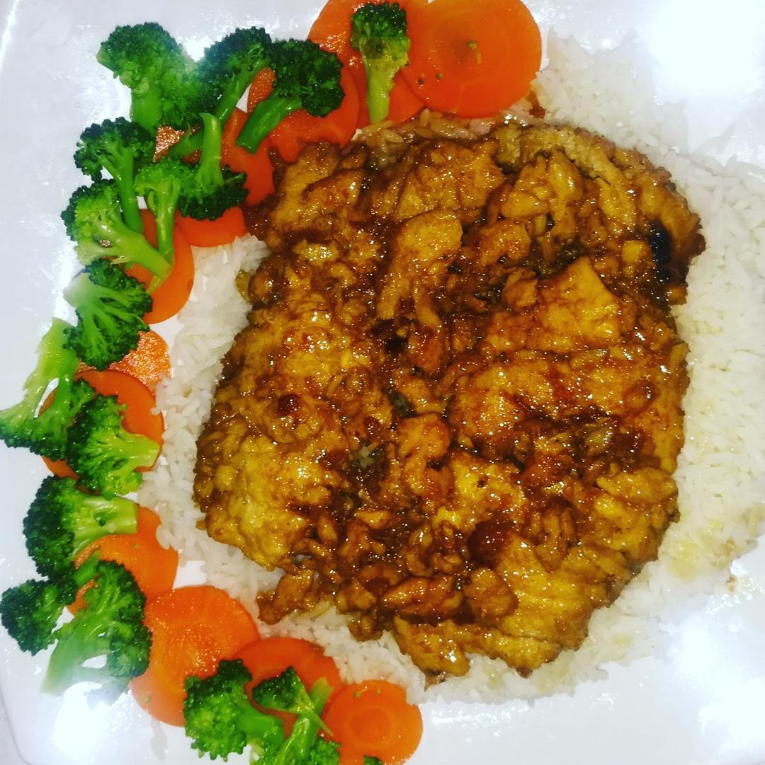 日式照烧鸡排饭