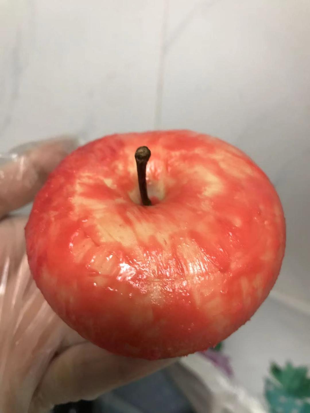 圣诞款🍎惊喜巧克力苹果蛋糕｜平安果｜超逼真