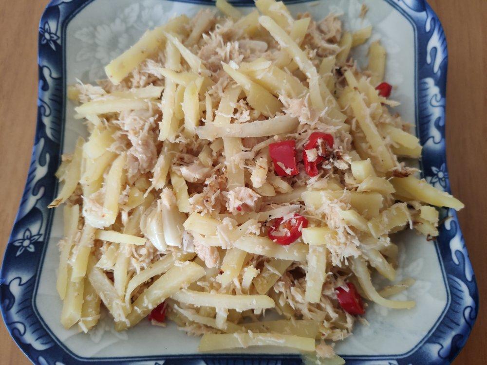 酸辣土豆丝（绝对清脆爽口，比外面卖的好吃，有诀窍！）