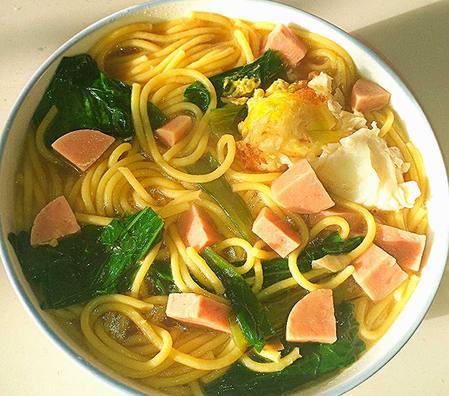 好吃不胖的玉米面条