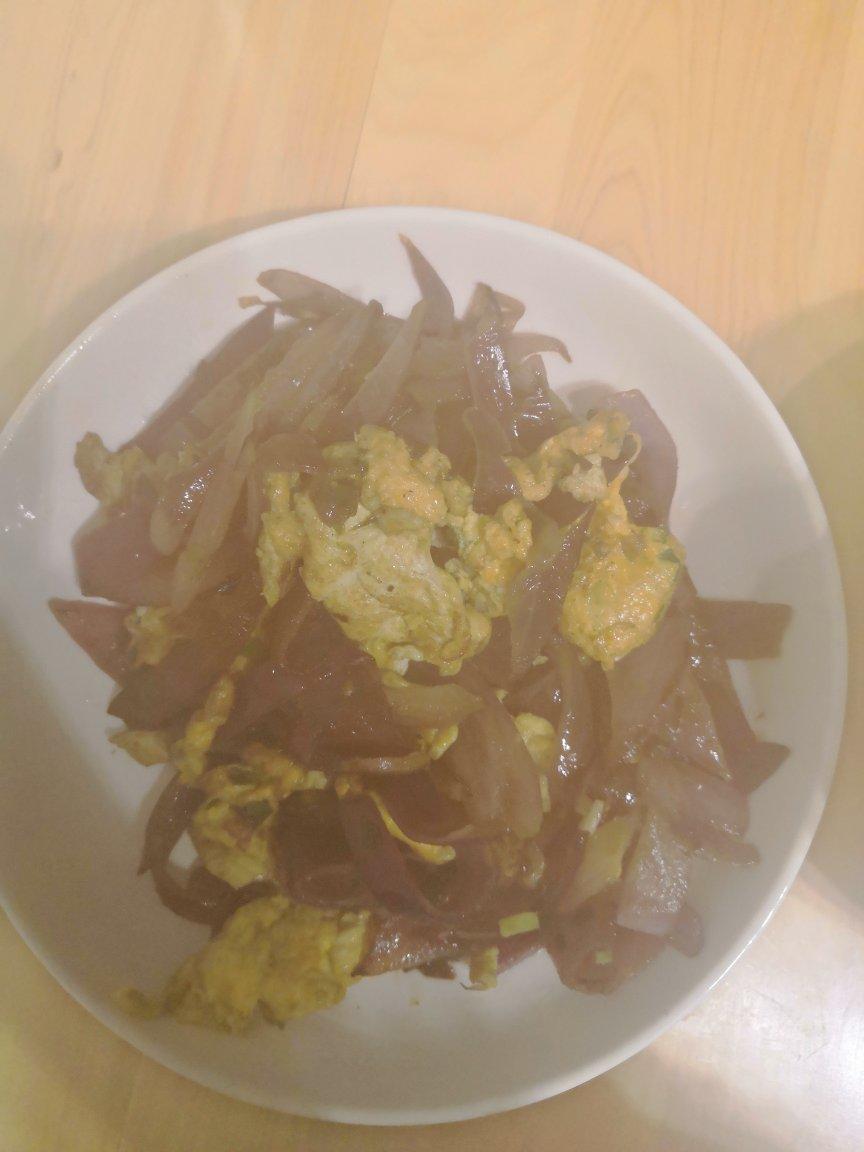简单又好吃的洋葱炒鸡蛋