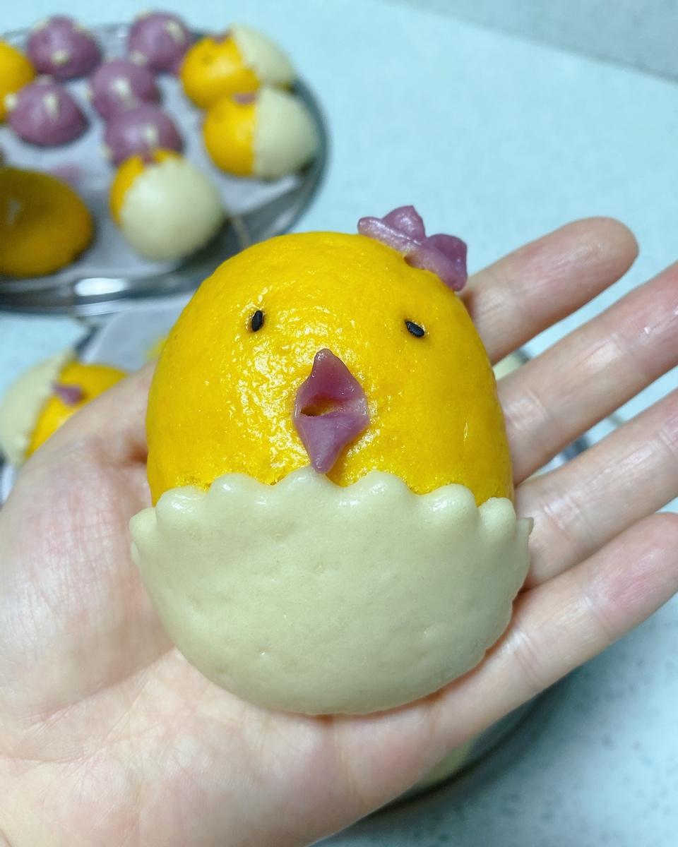 萌小鸡儿童馒头