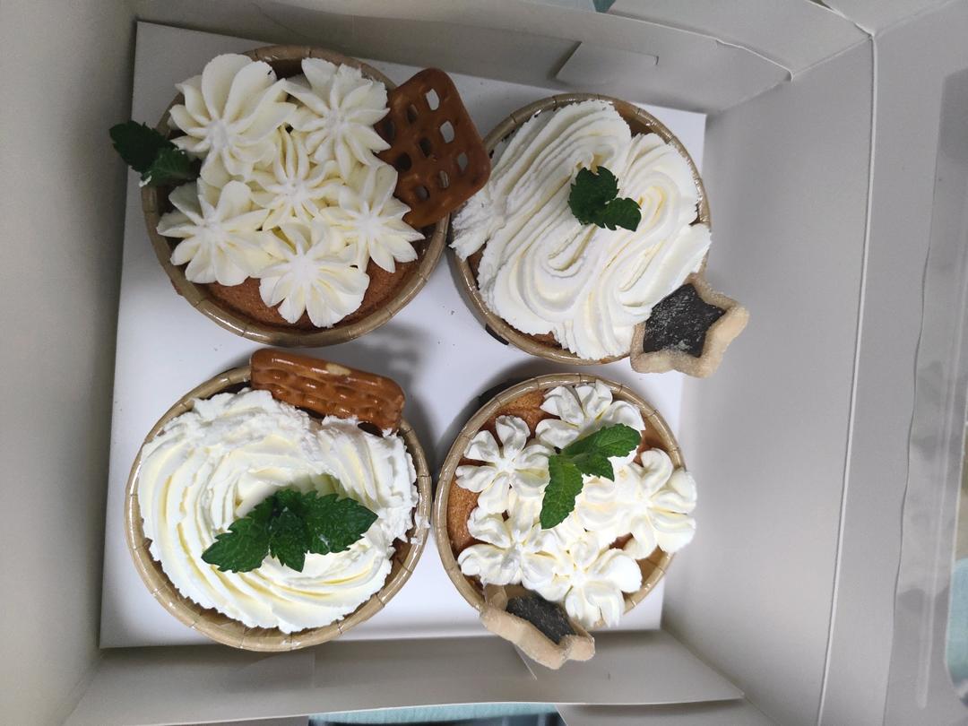 零失败~戚风纸杯小蛋糕🍰 ✨／8寸版戚风蛋糕