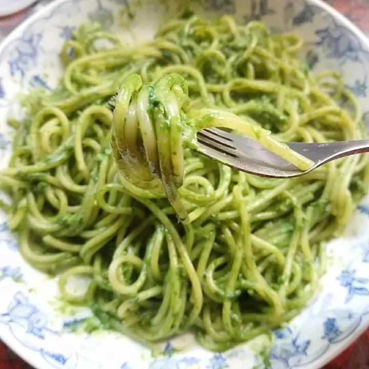 青酱意大利面(菠菜青汁)