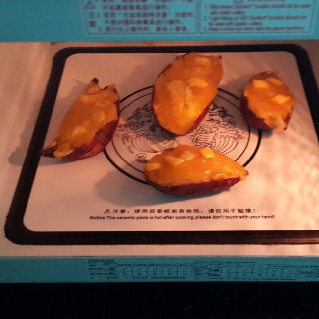芝士奶油焗红薯