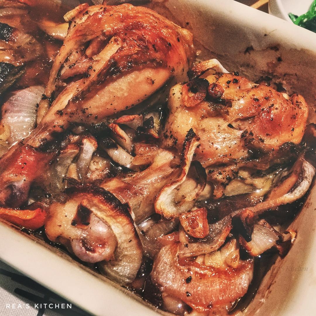 超详细 入味马杀鸡迷迭香烤鸡腿（翅）宴客必备