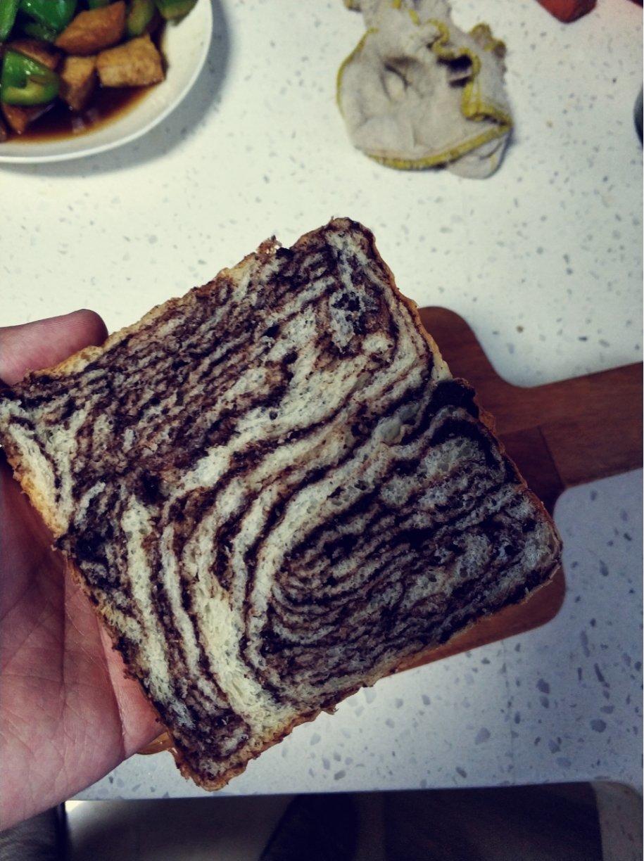 巧克力大理石吐司