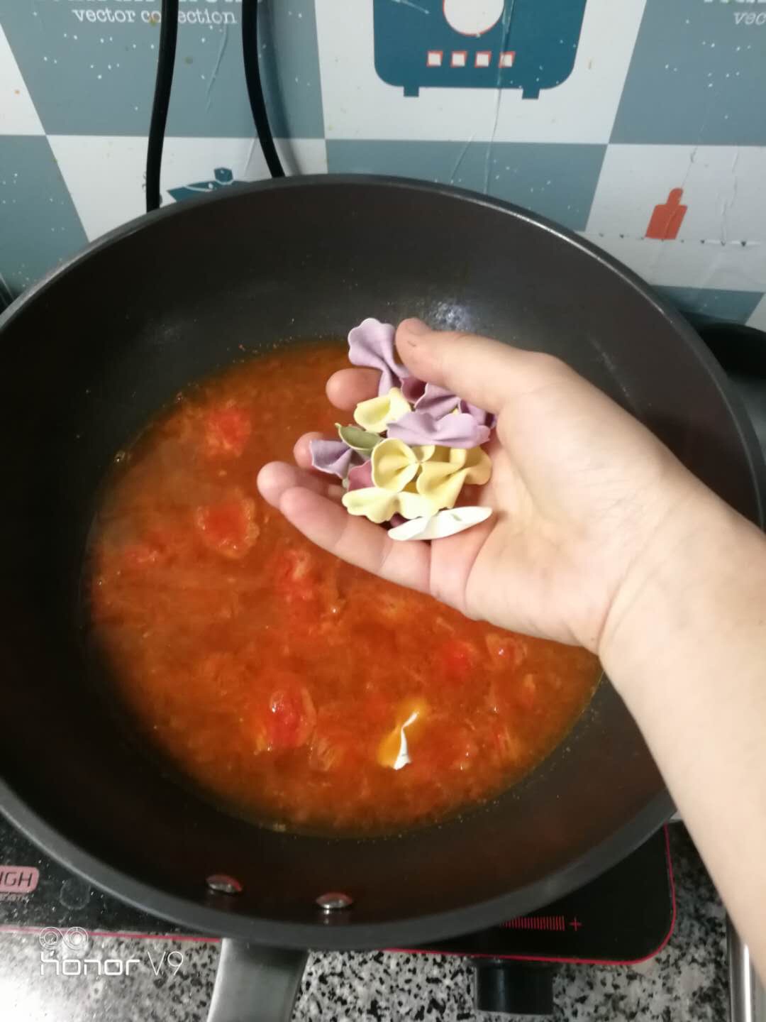 快手西红柿鸡蛋面🍜的做法 步骤10