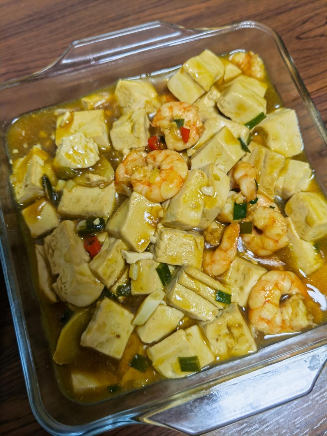 虾仁豆腐