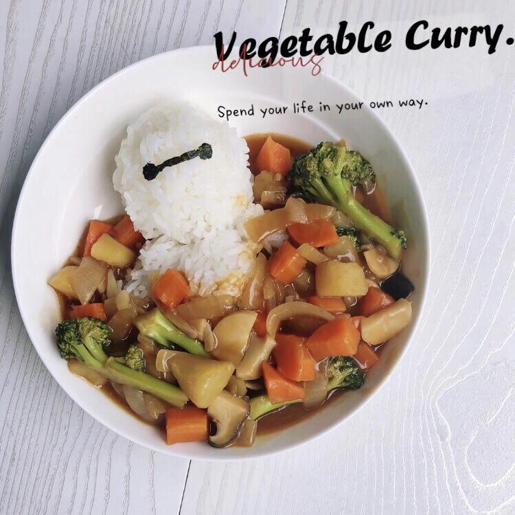 简约日式咖喱饭