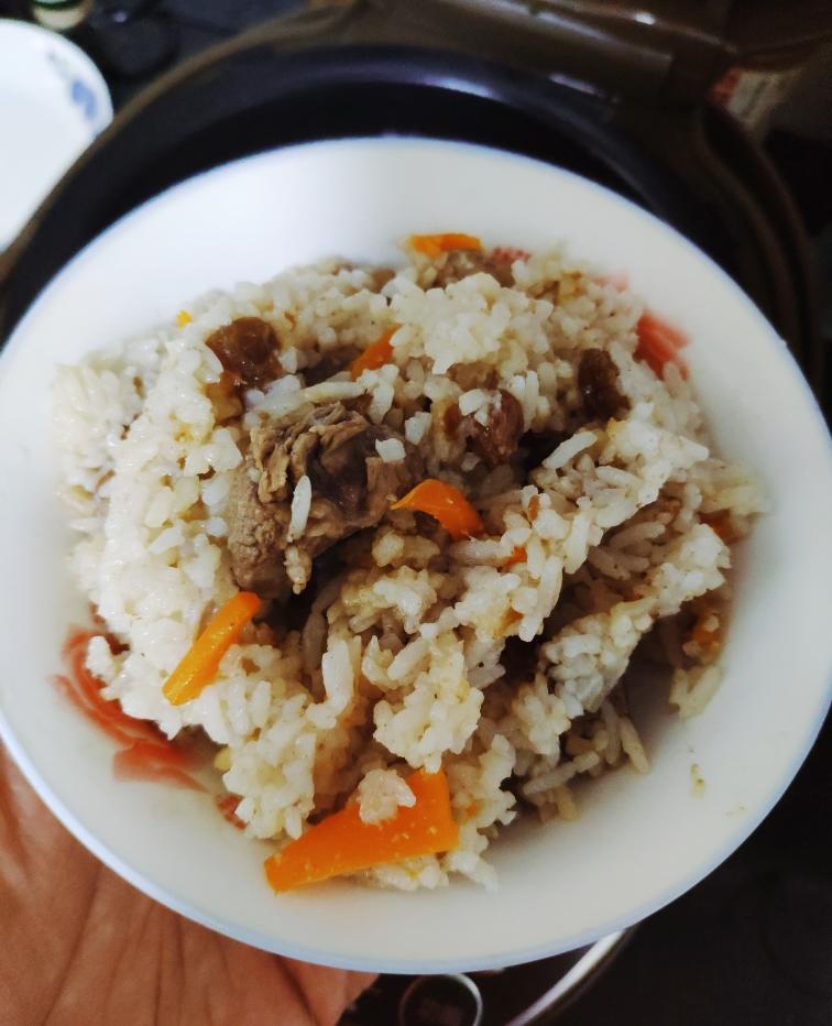 羊肉手抓饭(电饭煲版)