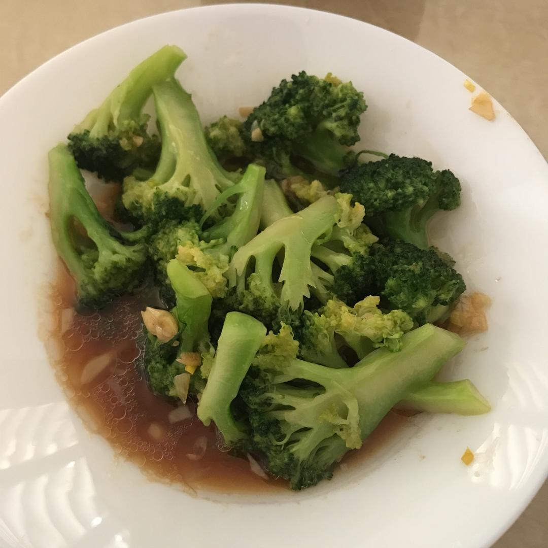 蚝油蒜蓉西兰花