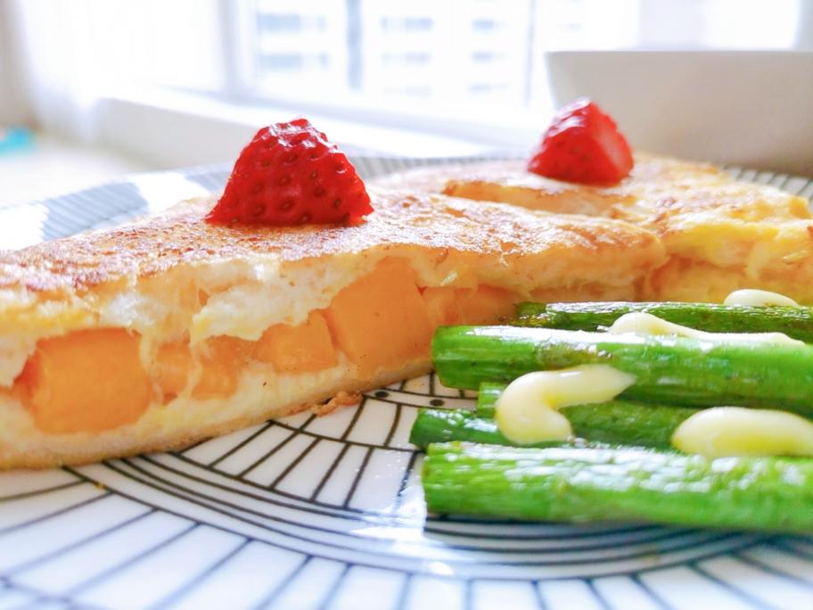 黄金芒果三明治的做法