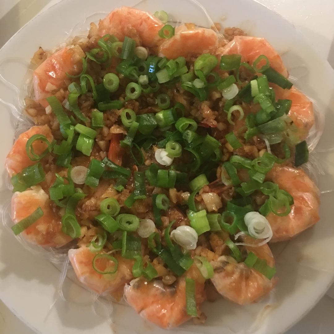 蒜蓉粉丝蒸虾