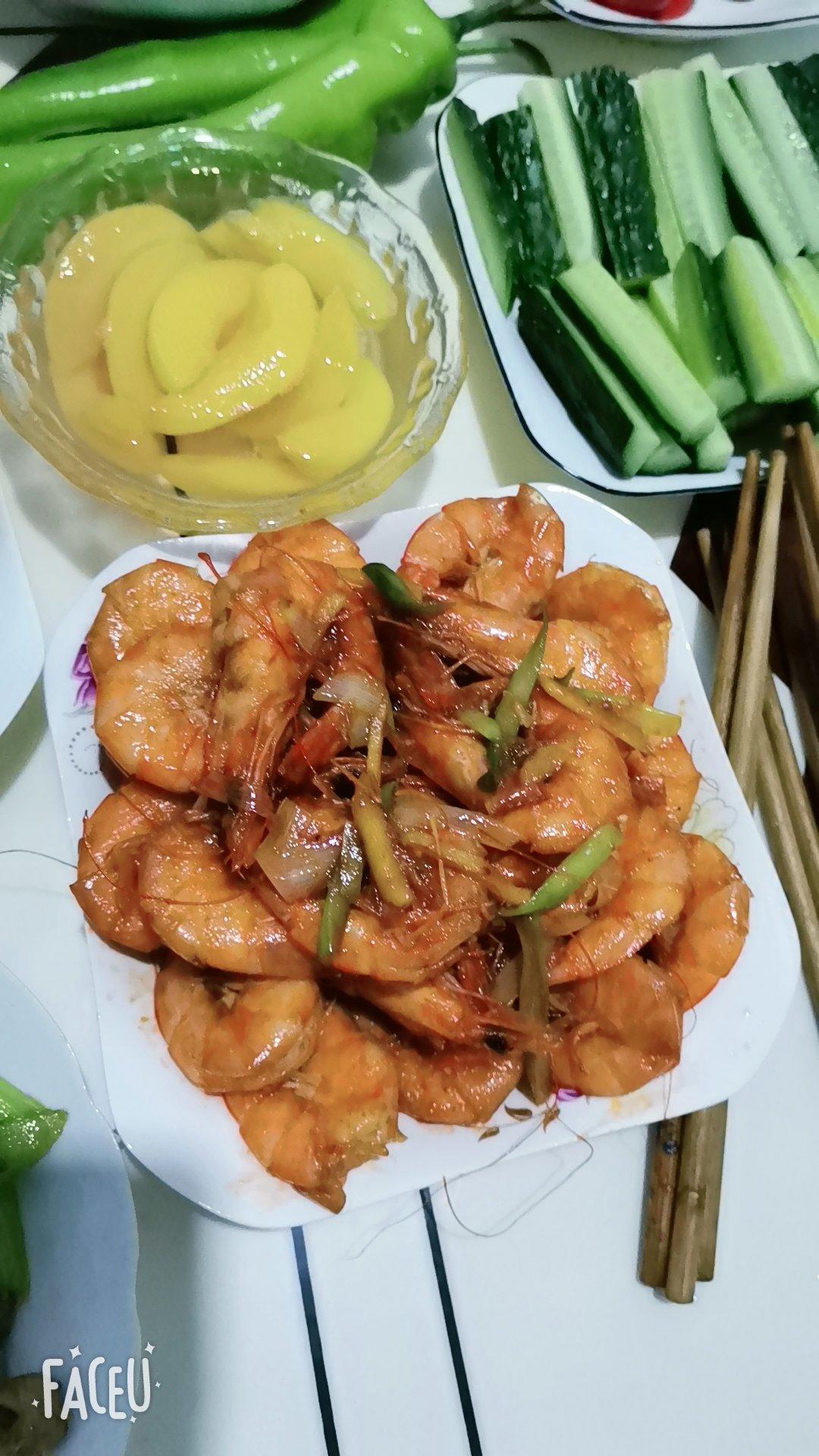 油焖大虾