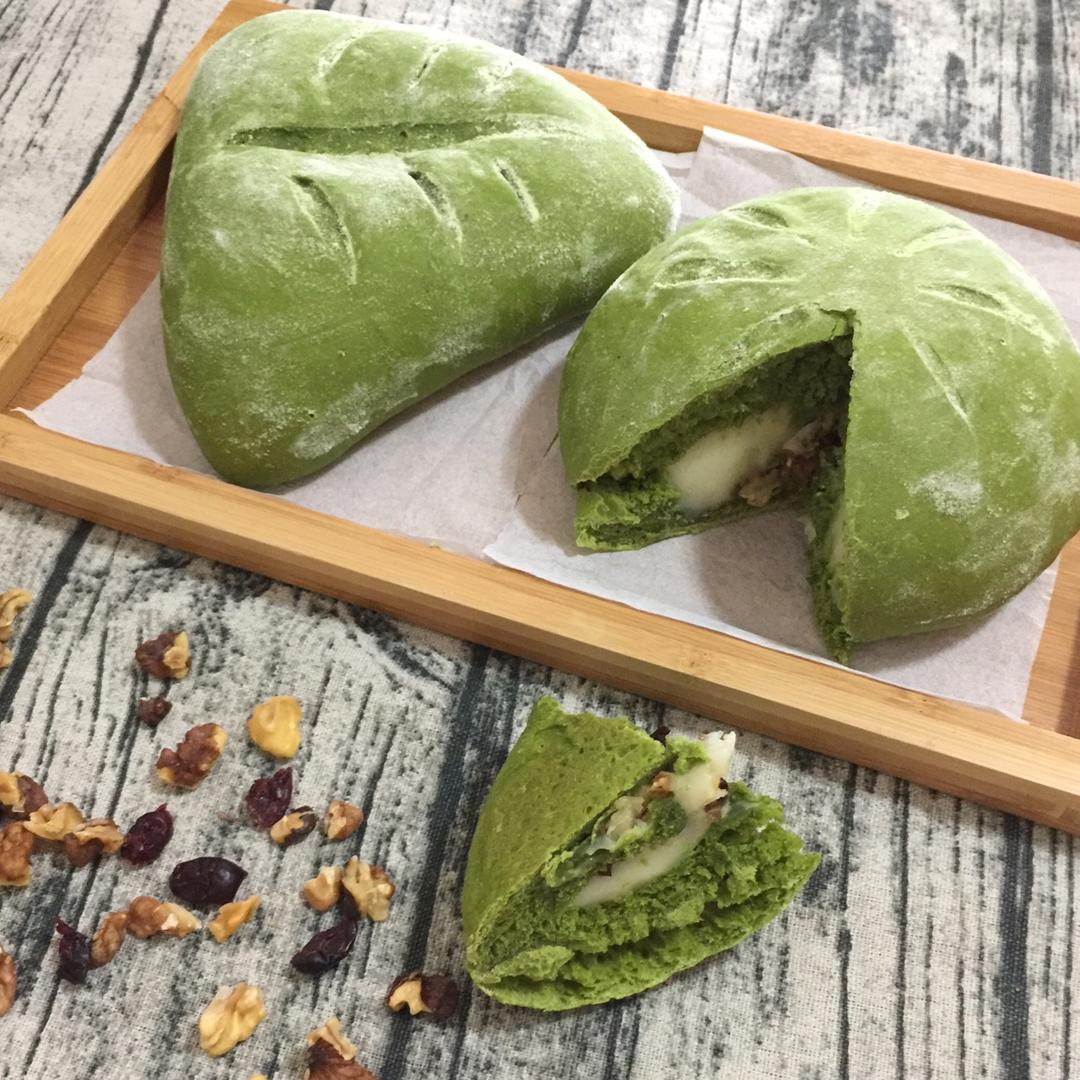 麻薯核桃夹心软欧包