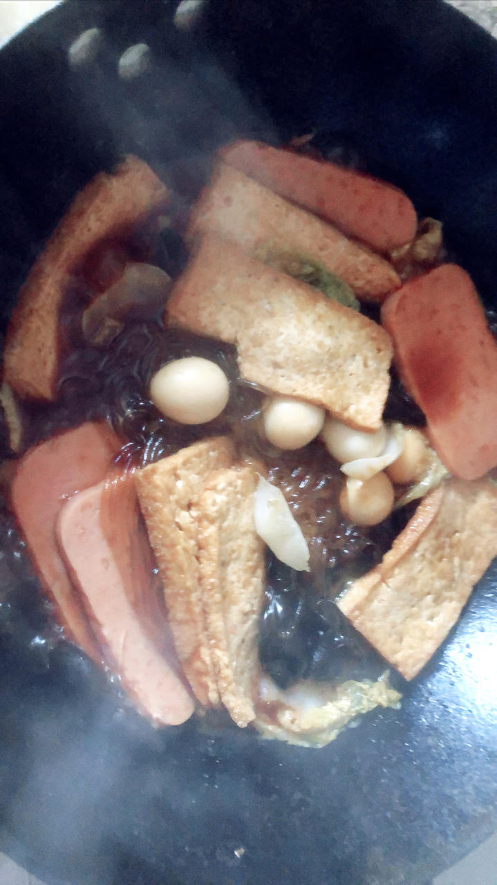 白菜豆腐煲