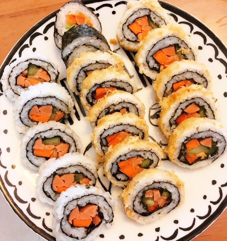 黄金肉松寿司