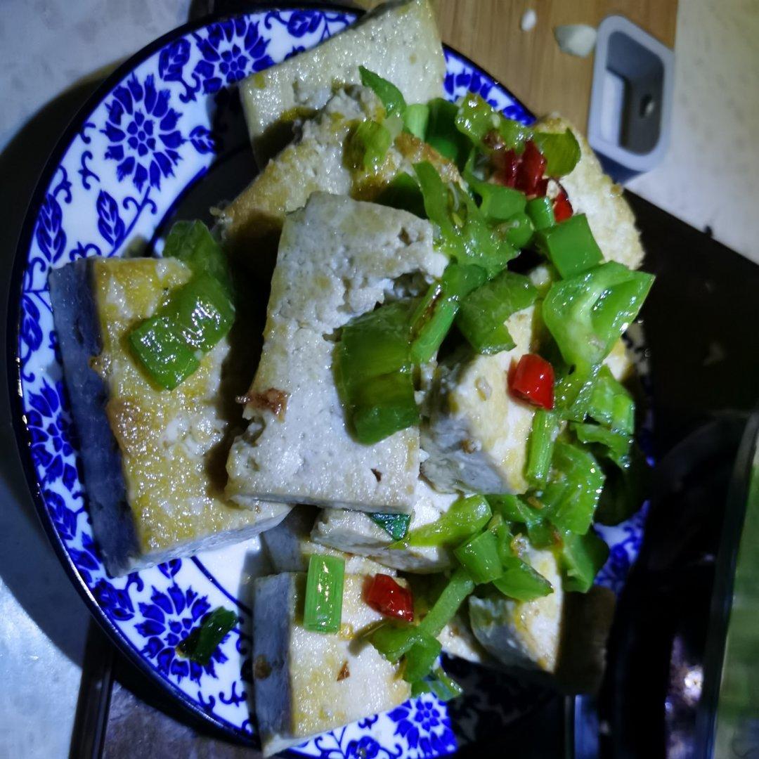 香煎豆腐块