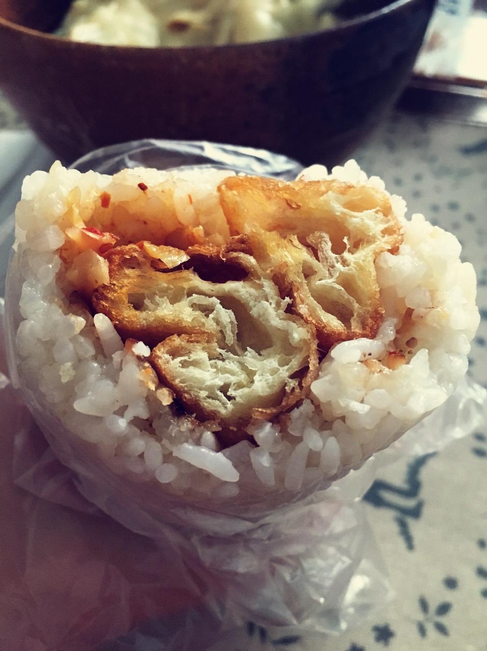 桃桃喵做的粢饭团