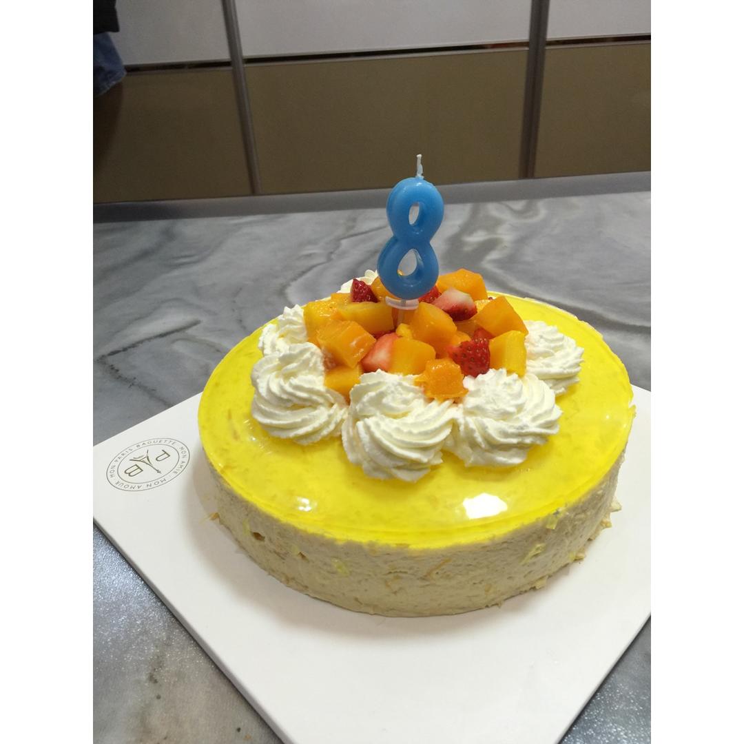 《Tinrry下午茶》教你做芒果流心慕斯（6寸配方）