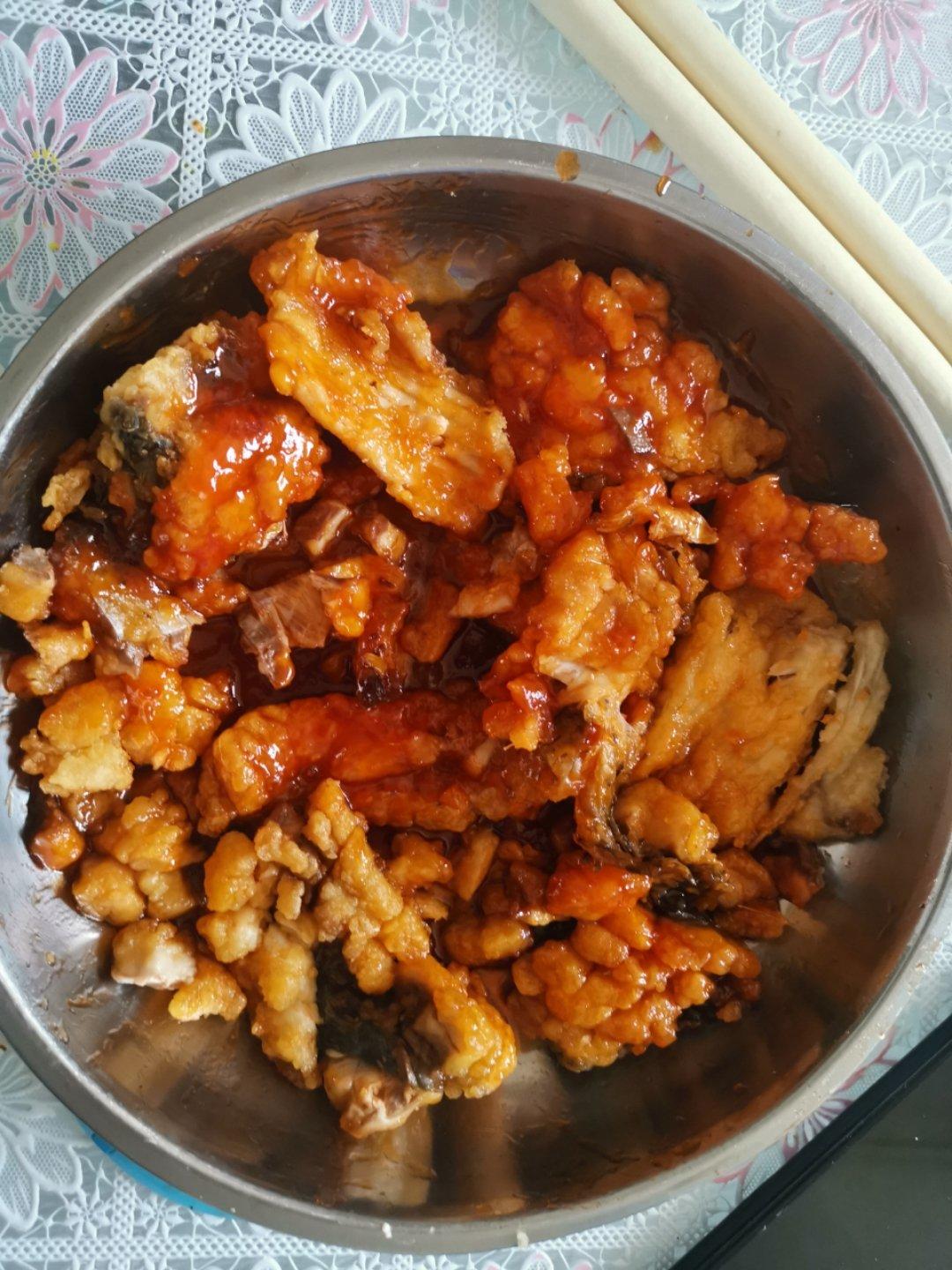 厨师长教大家：“松鼠鱼”的家常做法，酸甜可口