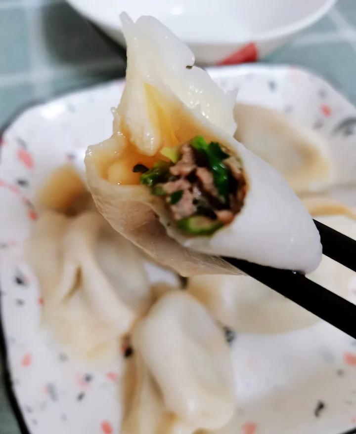 纯手工羊肉水饺