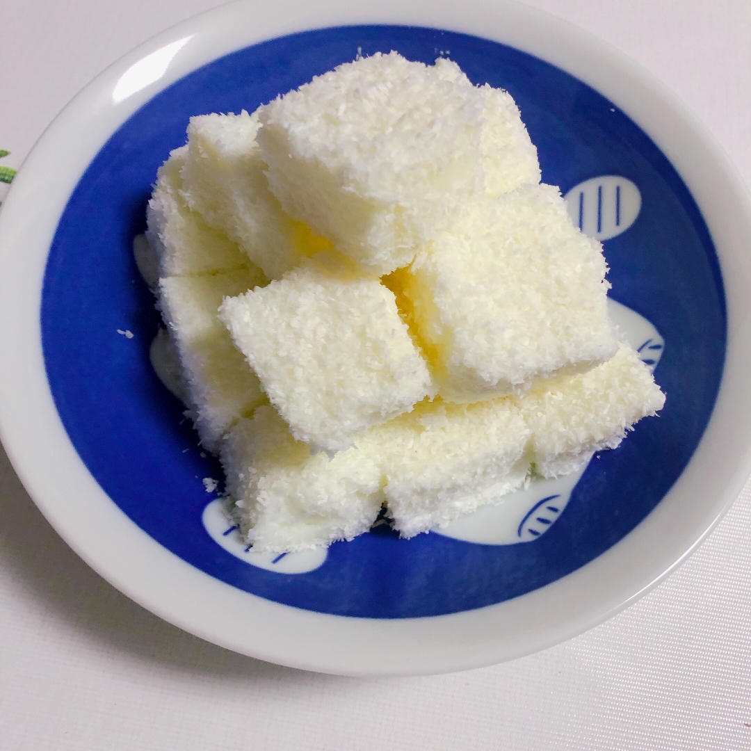 椰丝牛奶小方