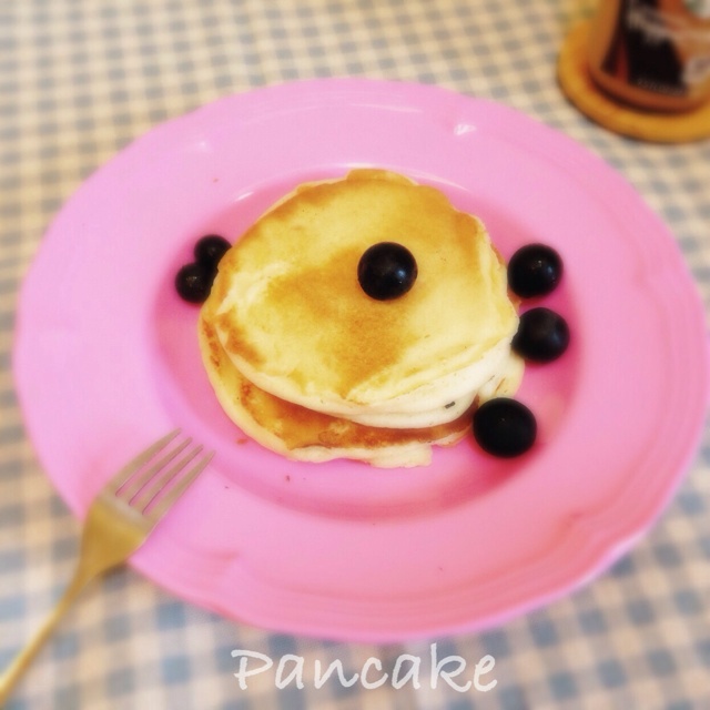 超级简单pancake【无黄油健康版】