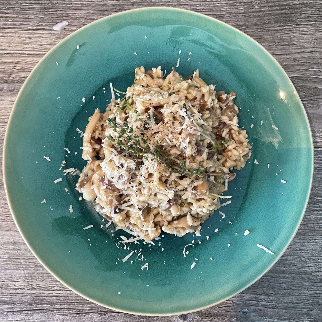 在家米其林『意大利菌菇烩饭Risotto』