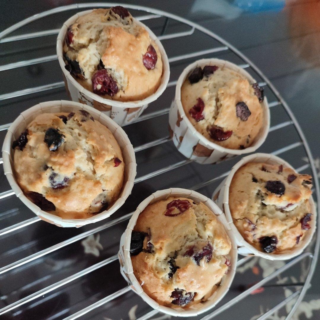 蔓越莓干燕麦麦芬