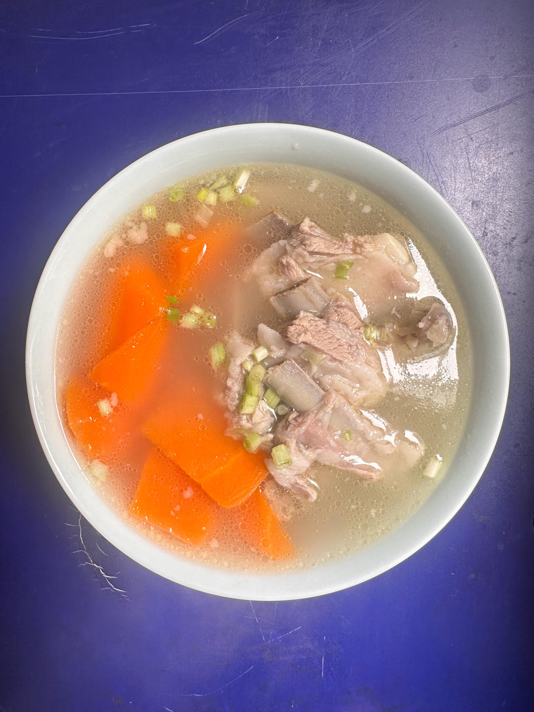 胡萝卜清炖羊肉排骨