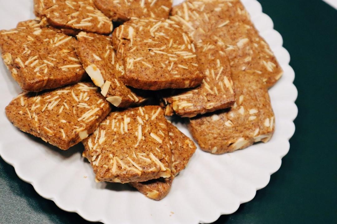 咖啡杏仁饼干